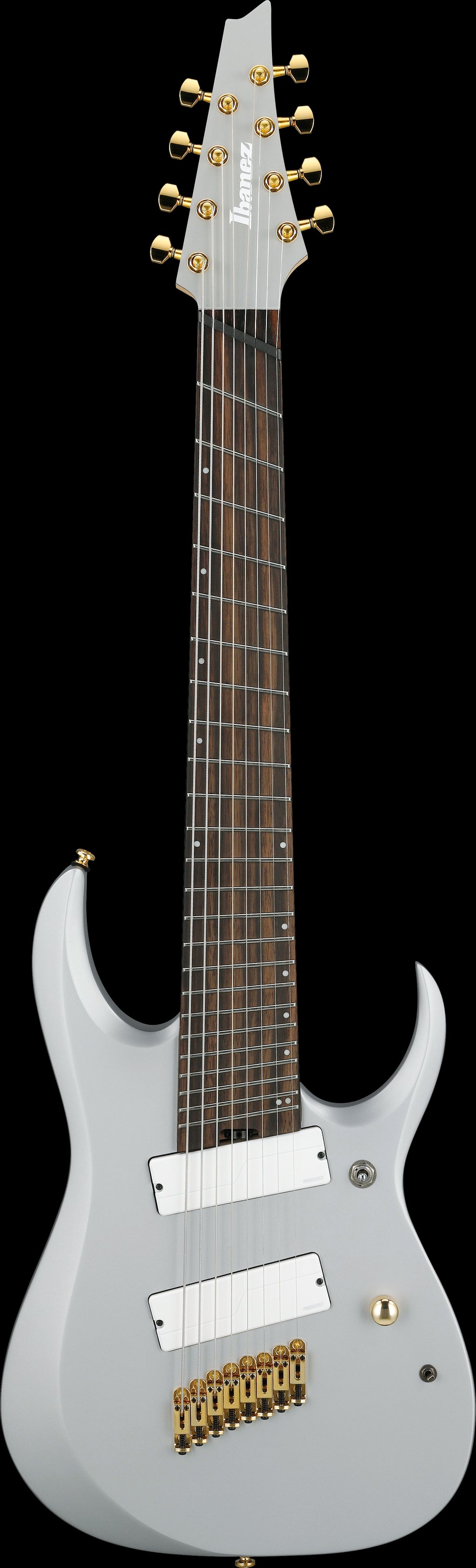 Ibanez Electric Guitar - RGD Axe Desing Lab Multi-scale 8str Electric Guitar - Classic Silver Matte - RGDMS8CSM