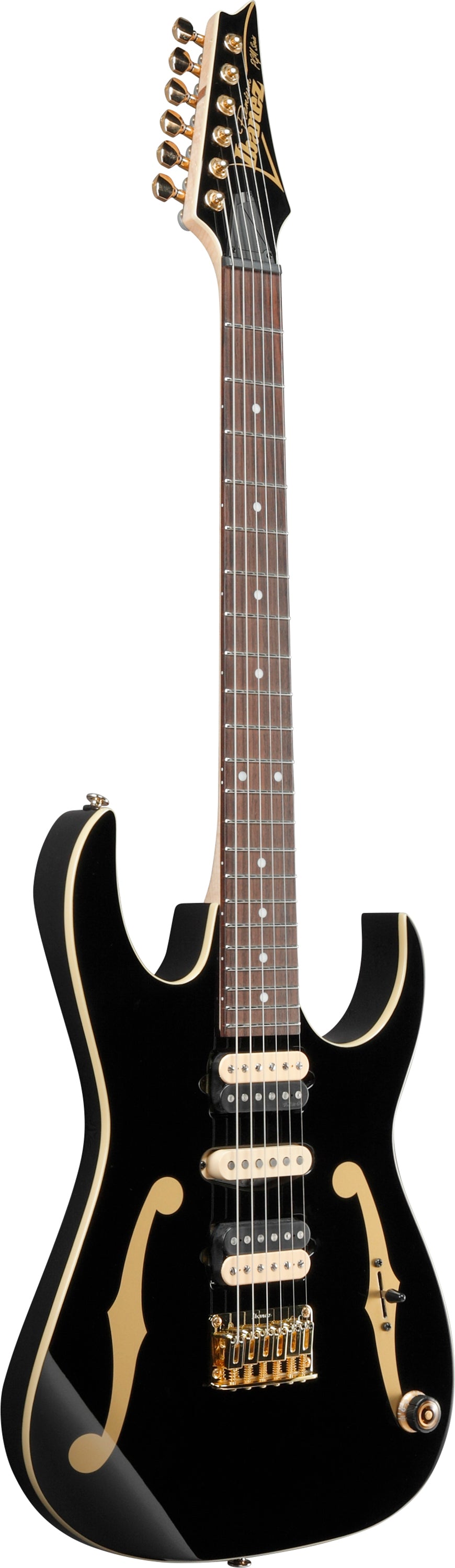 Ibanez Electric Guitar - Paul Gilbert Signature 6str Electric Guitar w/Bag -Black - PGM50BK