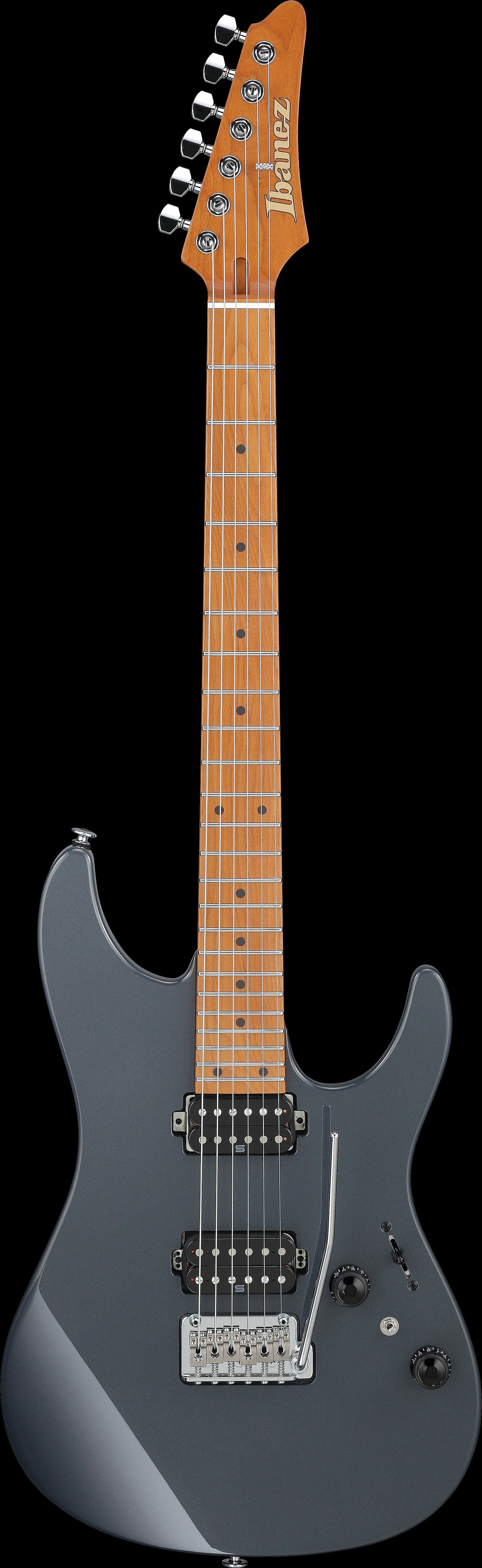 Ibanez Electric Guitar - AZ Prestige 6str Electric Guitar w/Case - Gray Metallic - AZ2402GRM