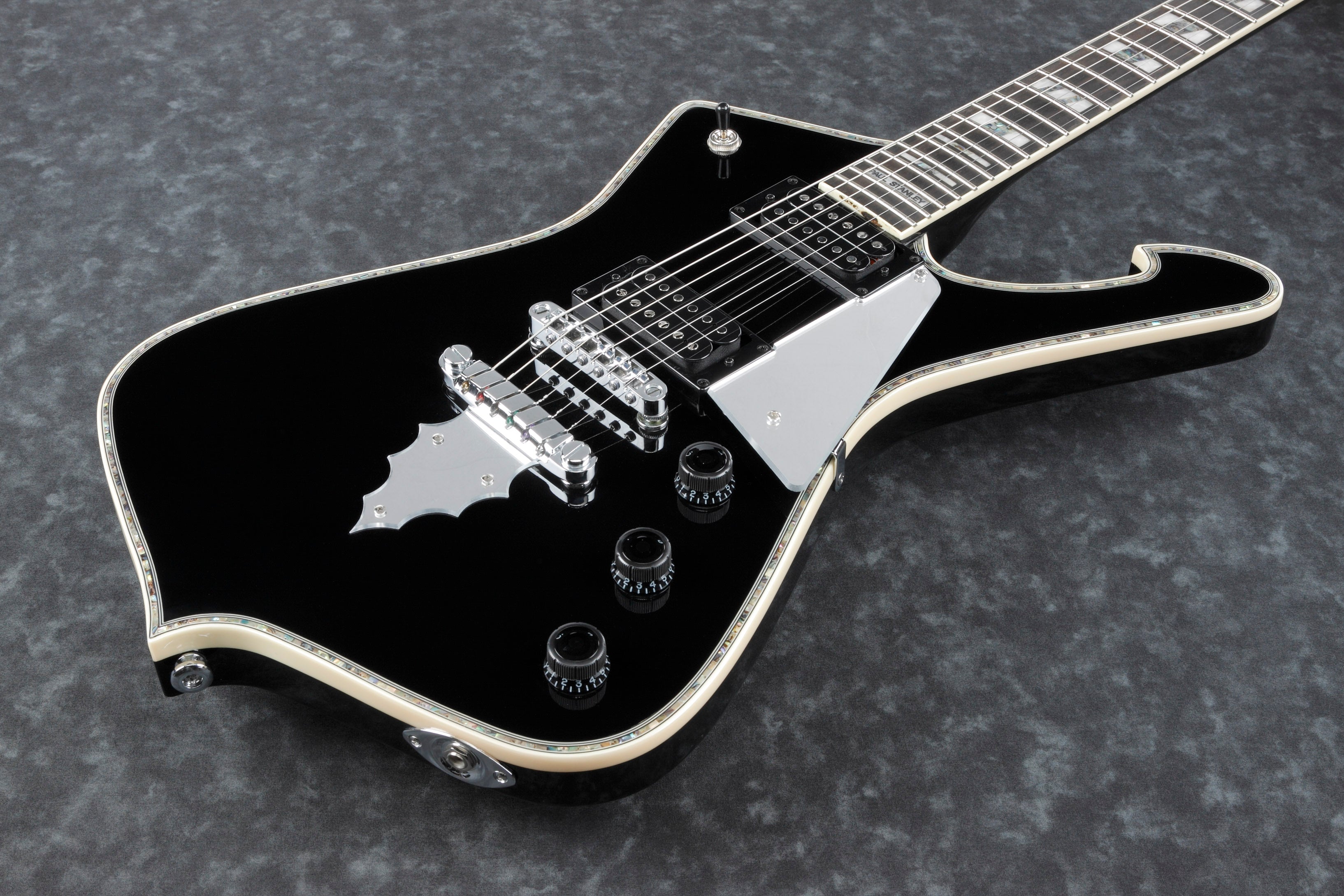 Ibanez Electric Guitar - Paul Stanley Signature 6str Electric Guitar  - Black - PS120BK