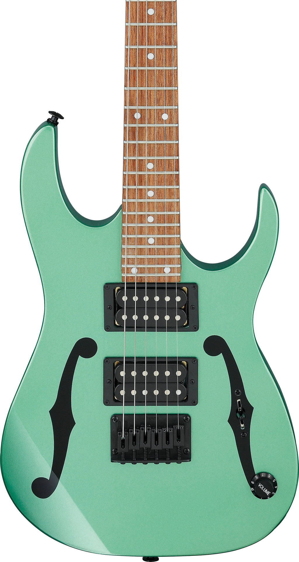 Ibanez Electric Guitar - Paul Gilbert Signature 6str Electric Guitar (22.2" scale) - Metallic Light Green - PGMM21MGN