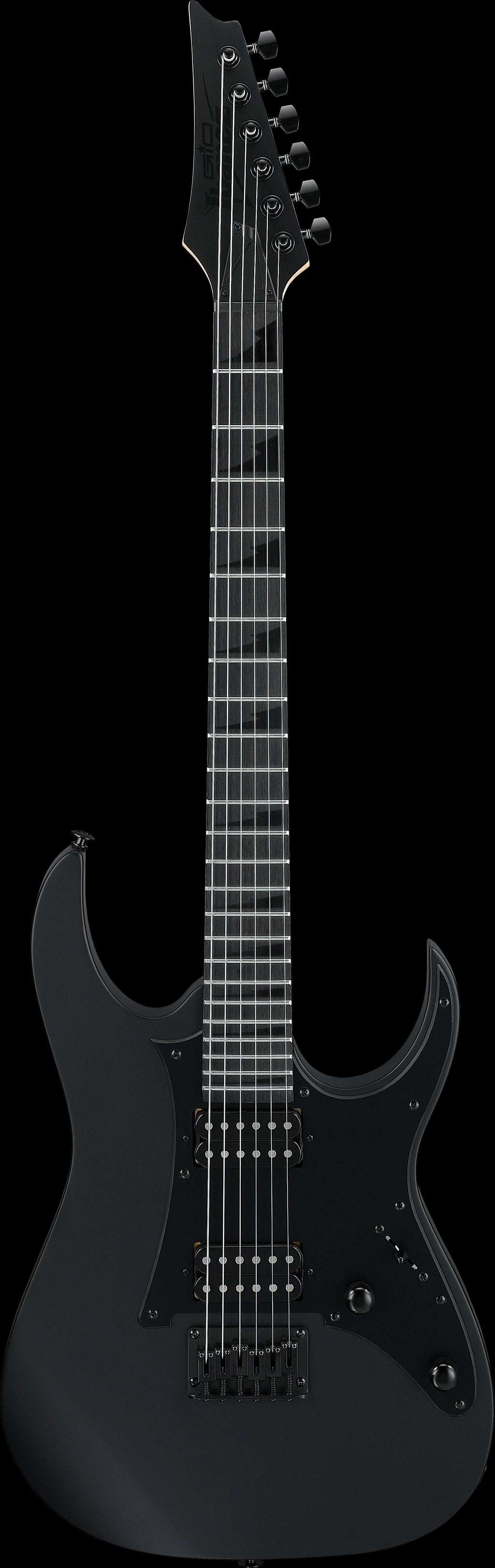 Ibanez Electric Guitar - GIO RG 6str Electric Guitar - Black Flat - GRGR131EXBKF