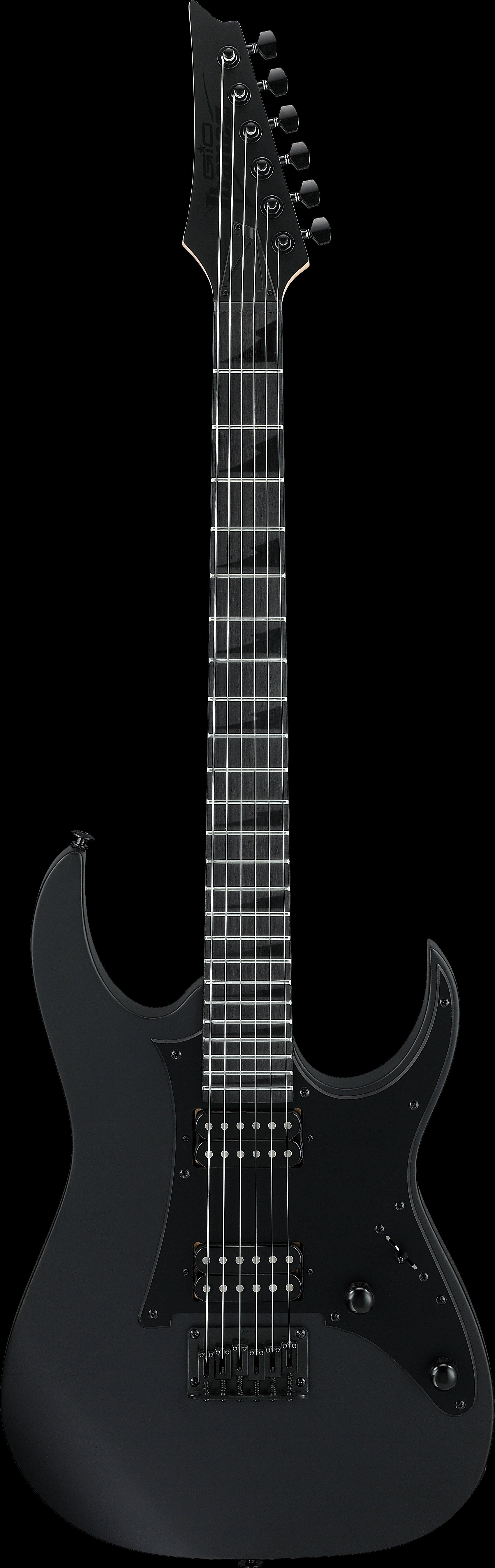 Ibanez Electric Guitar - GIO RG 6str Electric Guitar - Black Flat - GRGR131EXBKF