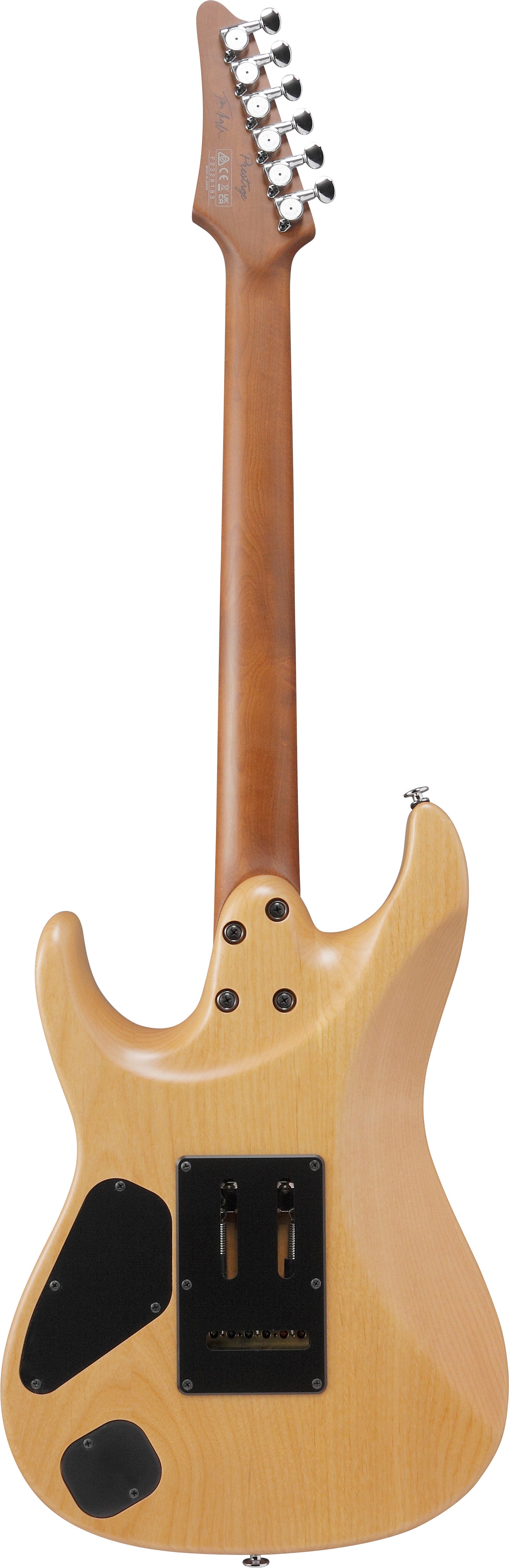 Ibanez Electric Guitar - Tom Quayle Signature 6str Electric Guitar w/Case - Charcol Black Burst Flat - TQM2CUF