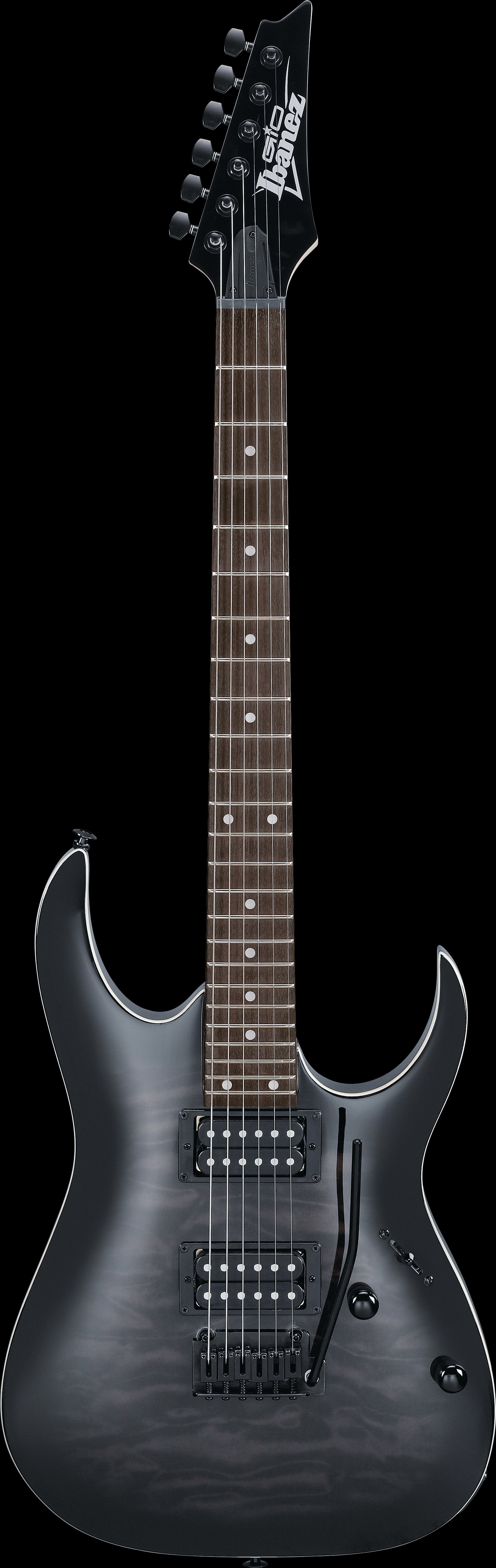 Ibanez Electric Guitar - GIO RGA 6str Electric Guitar - Transparent Black Sunburst - GRGA120QATKS