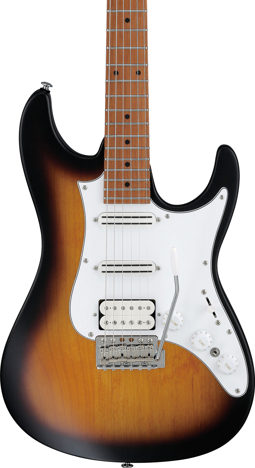 Ibanez Electric Guitar - Andy Timmons Signature Premium 6str Electric Guitar - Sunburst Matte - ATZ10PSTM