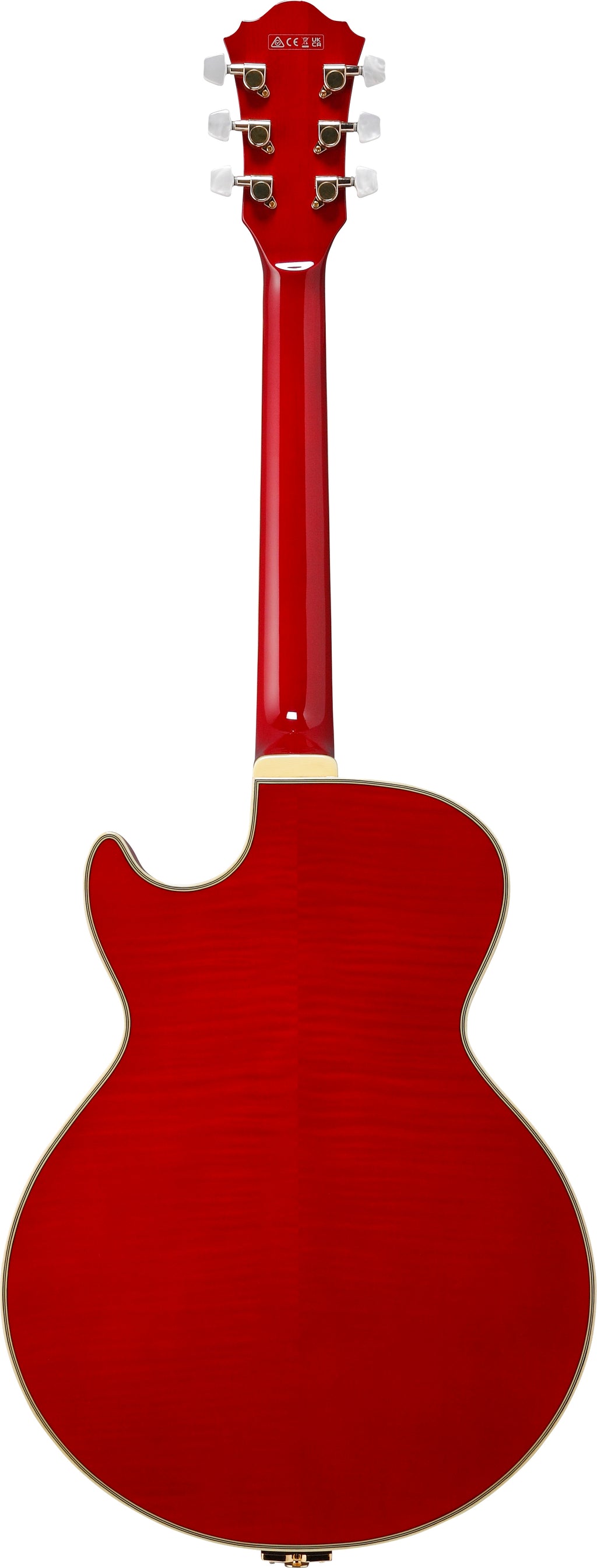 Ibanez Electric Guitar - George Benson Signature 6str Electric Guitar - Sapphire Red - GB10SEFMSRR