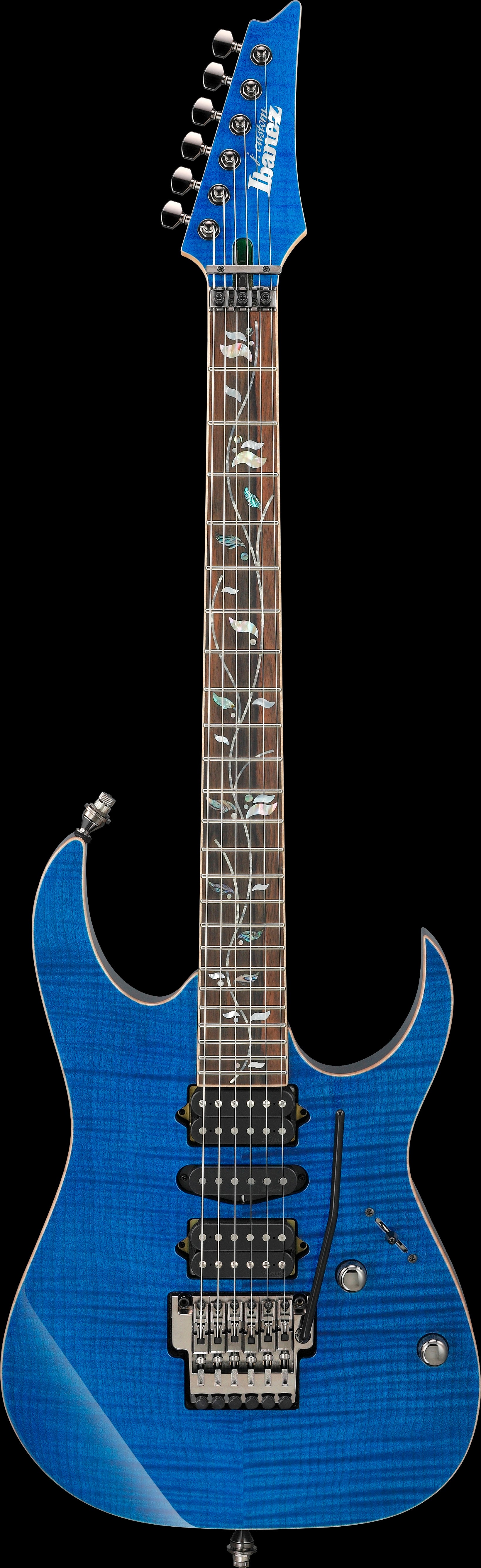 Ibanez Electric Guitar - RG j.custom 6str Electric Guitar w/Case - Royal Blue Sapphire - RG8570RBS