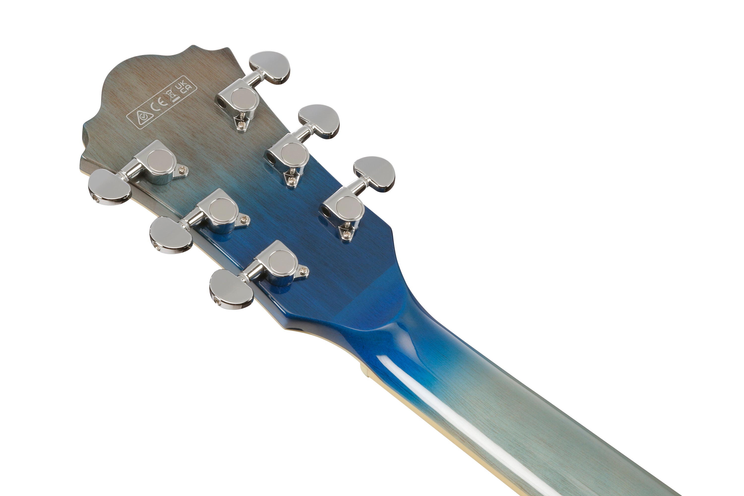 Ibanez Electric Guitar - George Benson Signature 6str Hollow Body Electric Guitar - Jet Blue Burst - GB10EMJBB