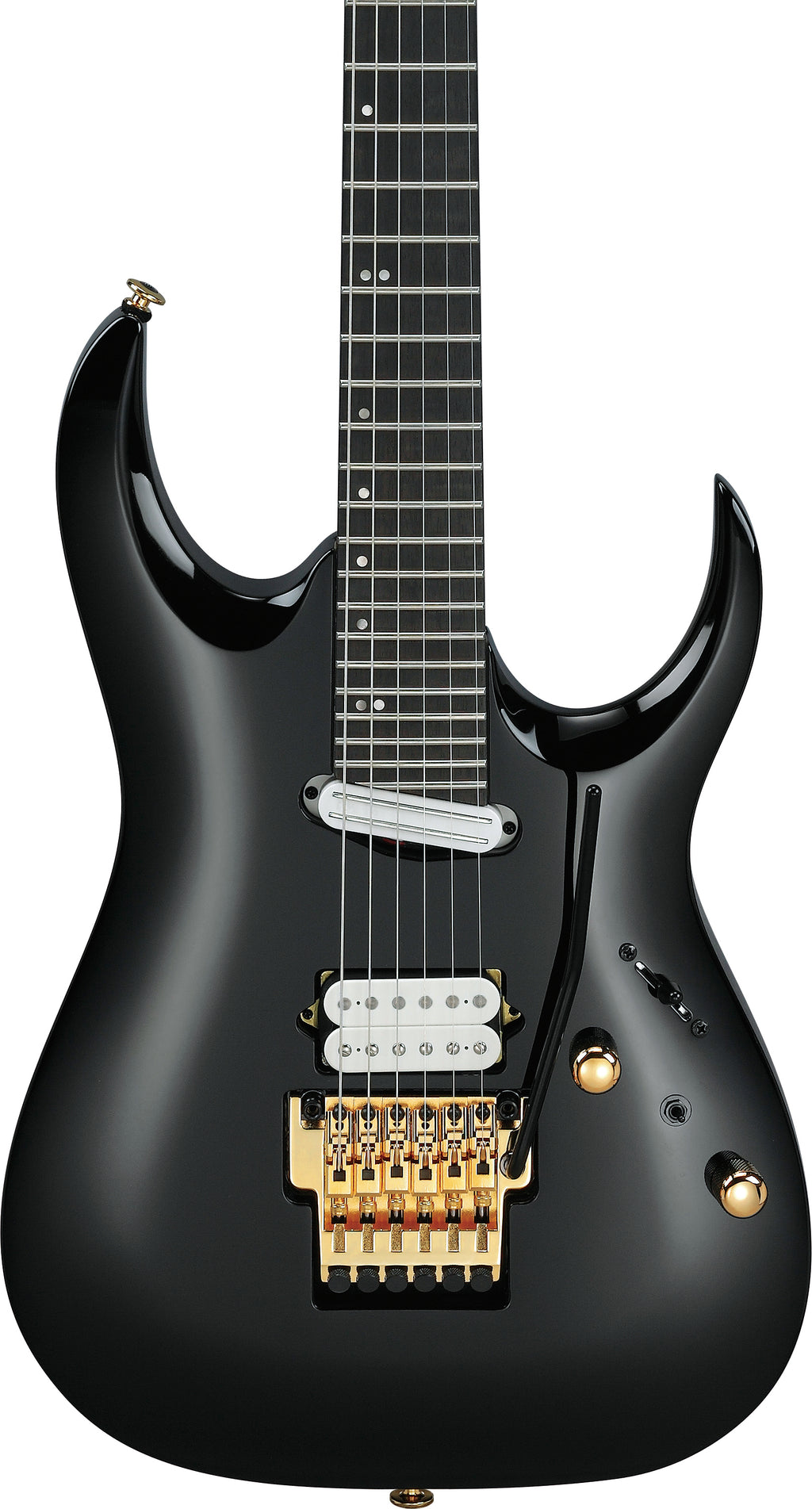 Ibanez Electric Guitar - RGA Prestige 6str Electric Guitar w/Case - Black - RGA622XHBK