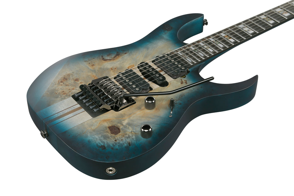 Ibanez Electric Guitar - RG Premium 6str Electric Guitar - Cosmic Blue Starburst Flat - RGT1270PBCTF