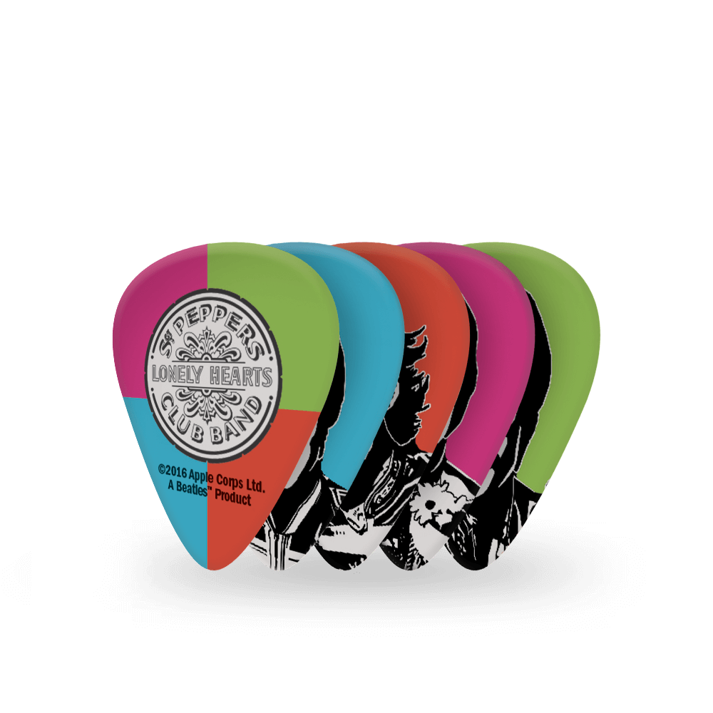 D'Addario - Guitar Pick - THE BEATLES  50TH ANNIVERSARY