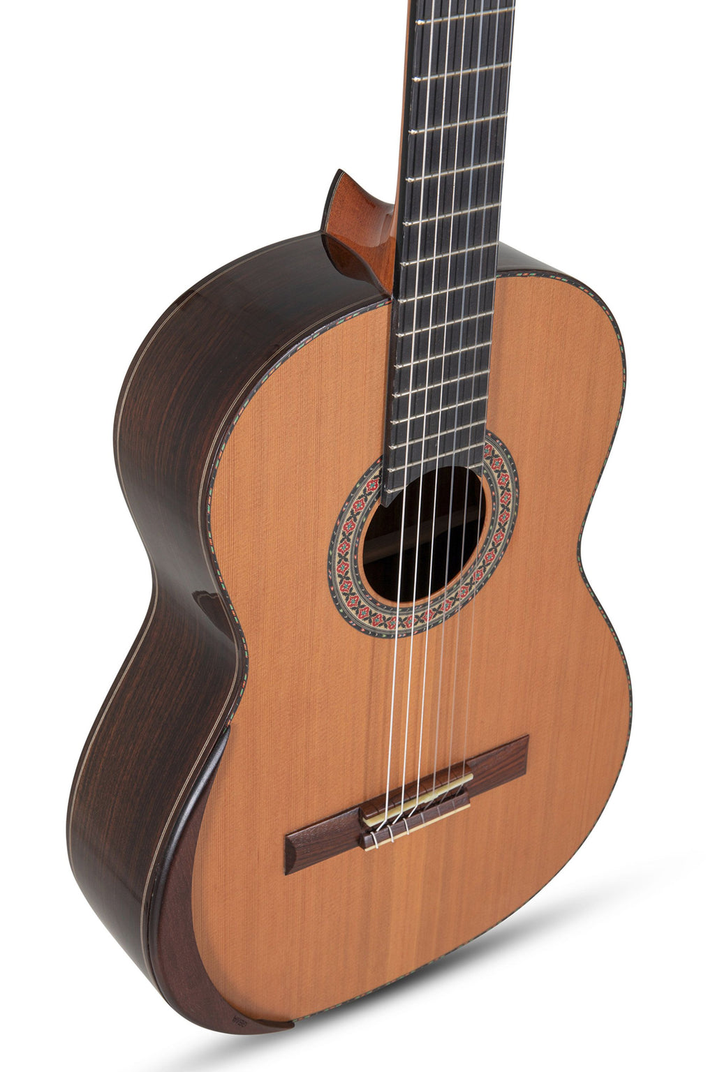 Manuel Rodriguez Guitars - Cedar + Indian Rosewood Classical Guitar, Natural