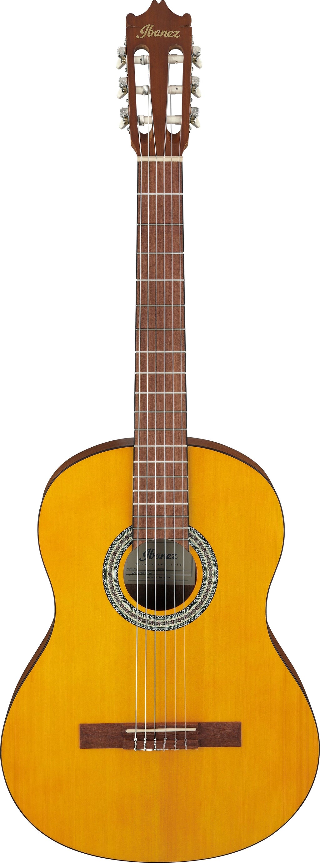 Ibanez Guitars - GA3 Classical Guitar Open Pore Amber