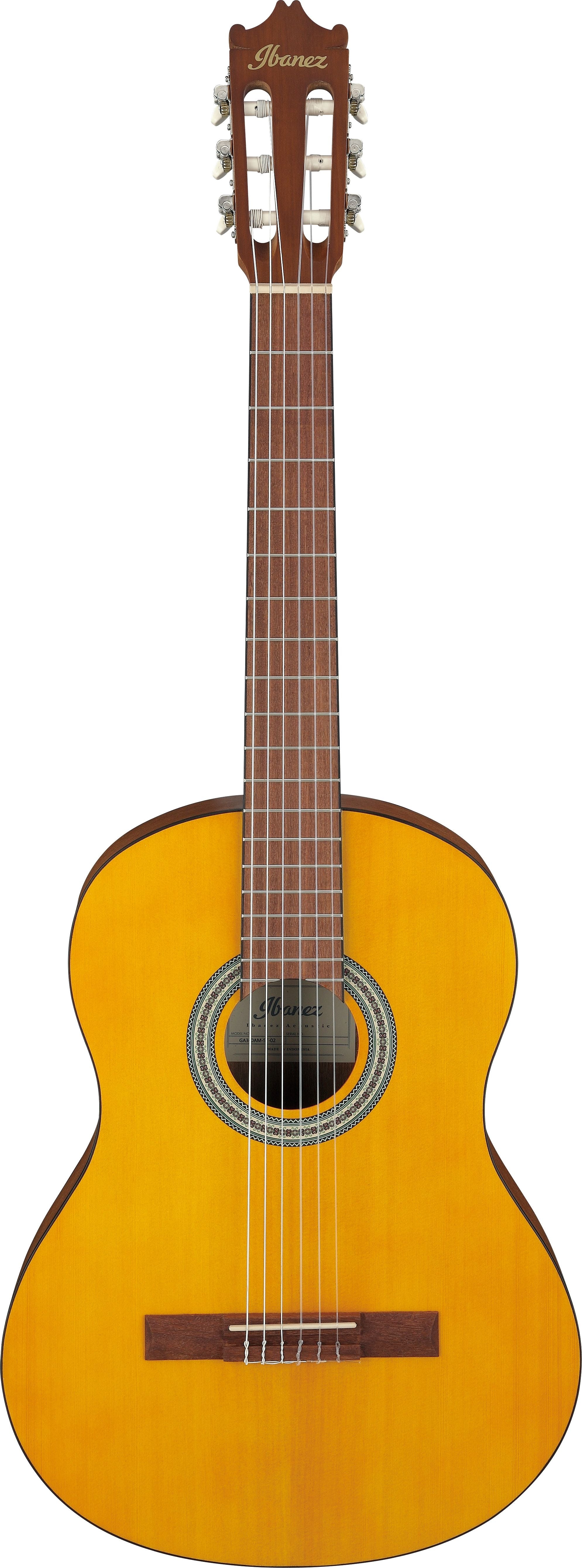Ibanez Guitars - GA3 Classical Guitar Open Pore Amber