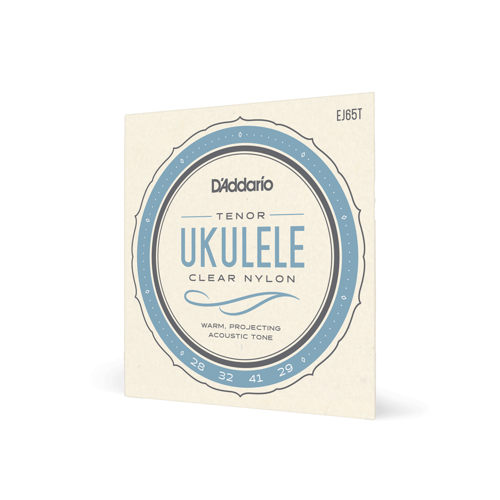 D'Addario - Ukulele String Set Clear Nylon - Tenor - EJ65T