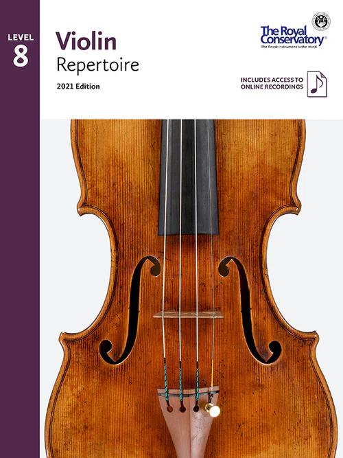 RCM - Violin Repertoire 8, 2021 Edition
