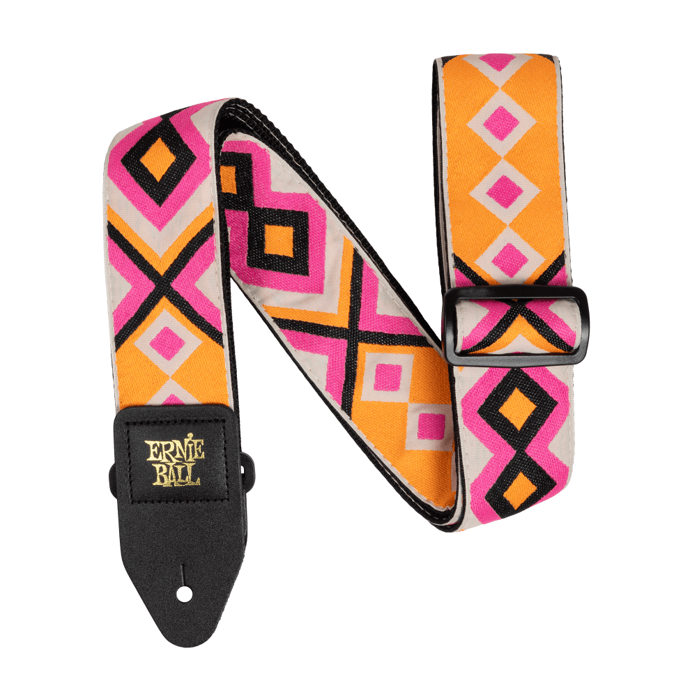 Ernie Ball - Classic Jacquard Guitar Strap/Bass Strap - Electric Diamond