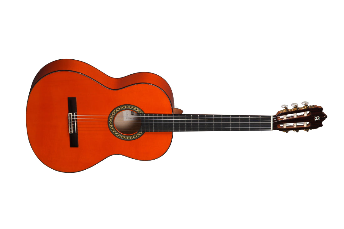 Alhambra Guitarras - 4 F Flamenco Classical Guitar with Gig Bag - 4F G