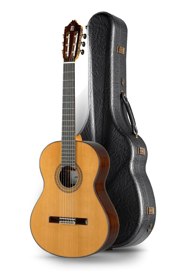 Alhambra Guitarras 9 P Concert Classical Guitar with Gig Bag, Left Handed - 9P LH