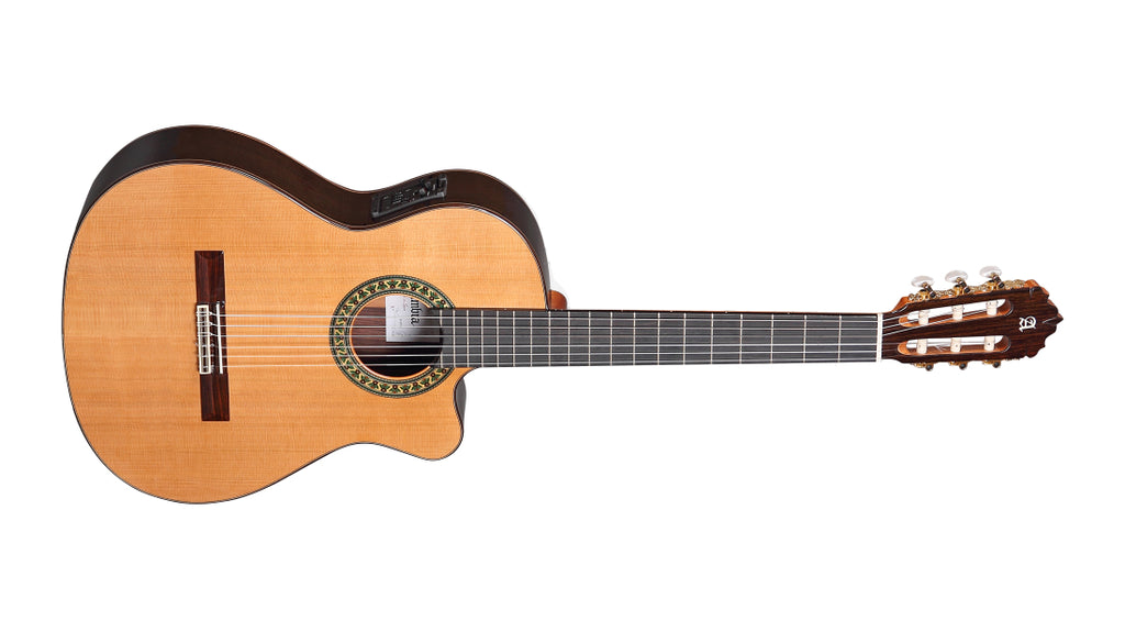 Alhambra Guitarras - 5 P CW E8 Conservatory Classical Guitar with Gig Bag - 5P CW E8