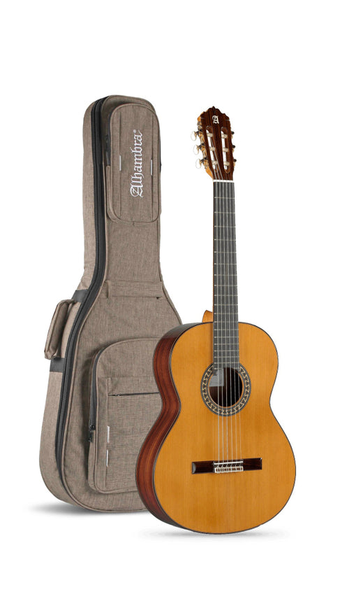 Alhambra Guitarras 5 P Conservatory Classical Guitar with Gig Bag  - 5P