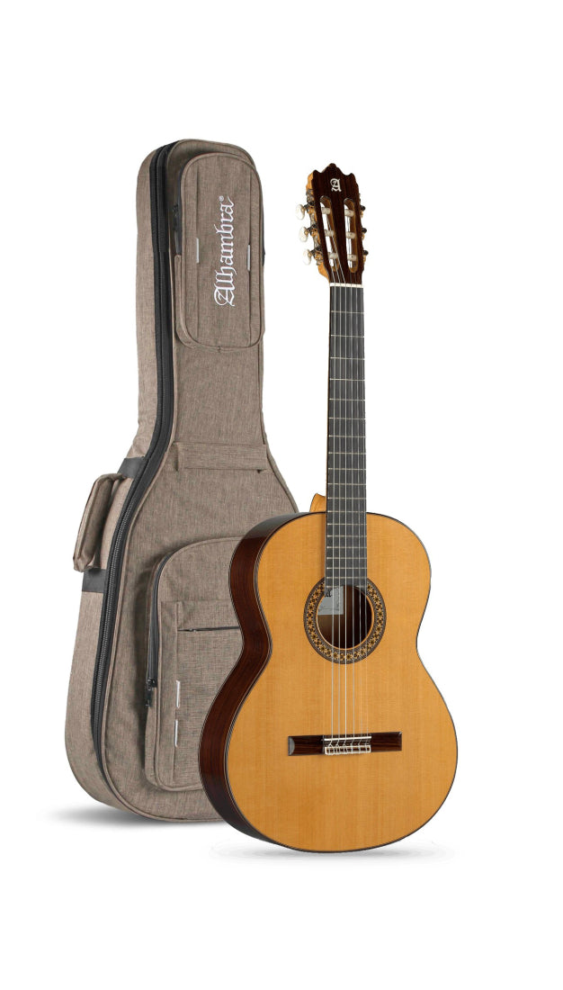 Alhambra Guitarras - 4 P Conservatory Classical Guitar with Gig Bag