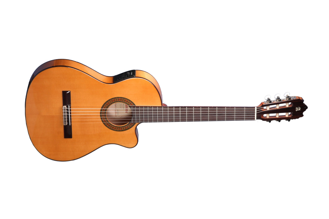 Alhambra Guitarras 3 F CT E1 Flamenco Student Classical Guitar with Gig Bag - 3F CT E1