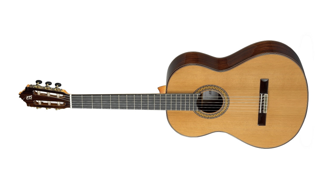 Alhambra Guitarras 9 P Concert Classical Guitar with Gig Bag, Left Handed - 9P LH