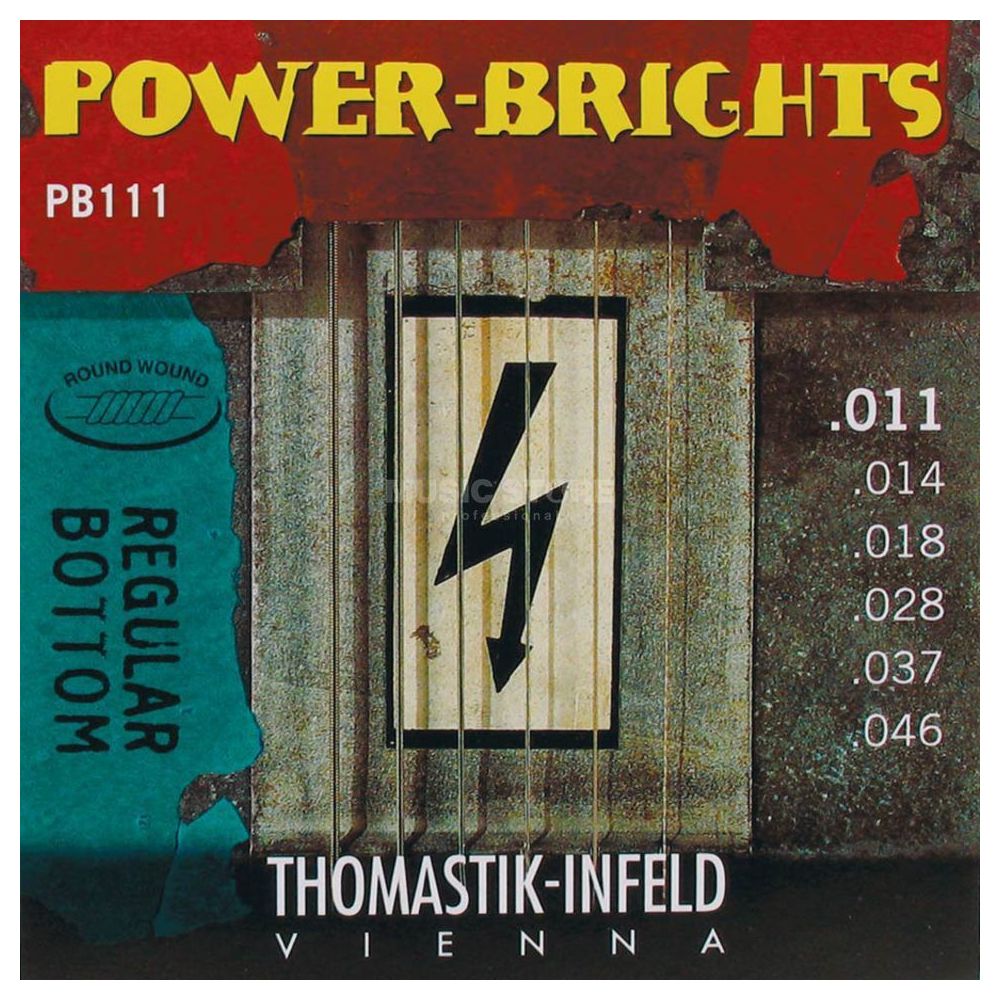 Power-Bright Guitar Strings Regular Bottom Set