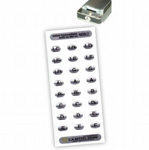 SEYDEL 1847 NOBLE Original Key Sticker Set low