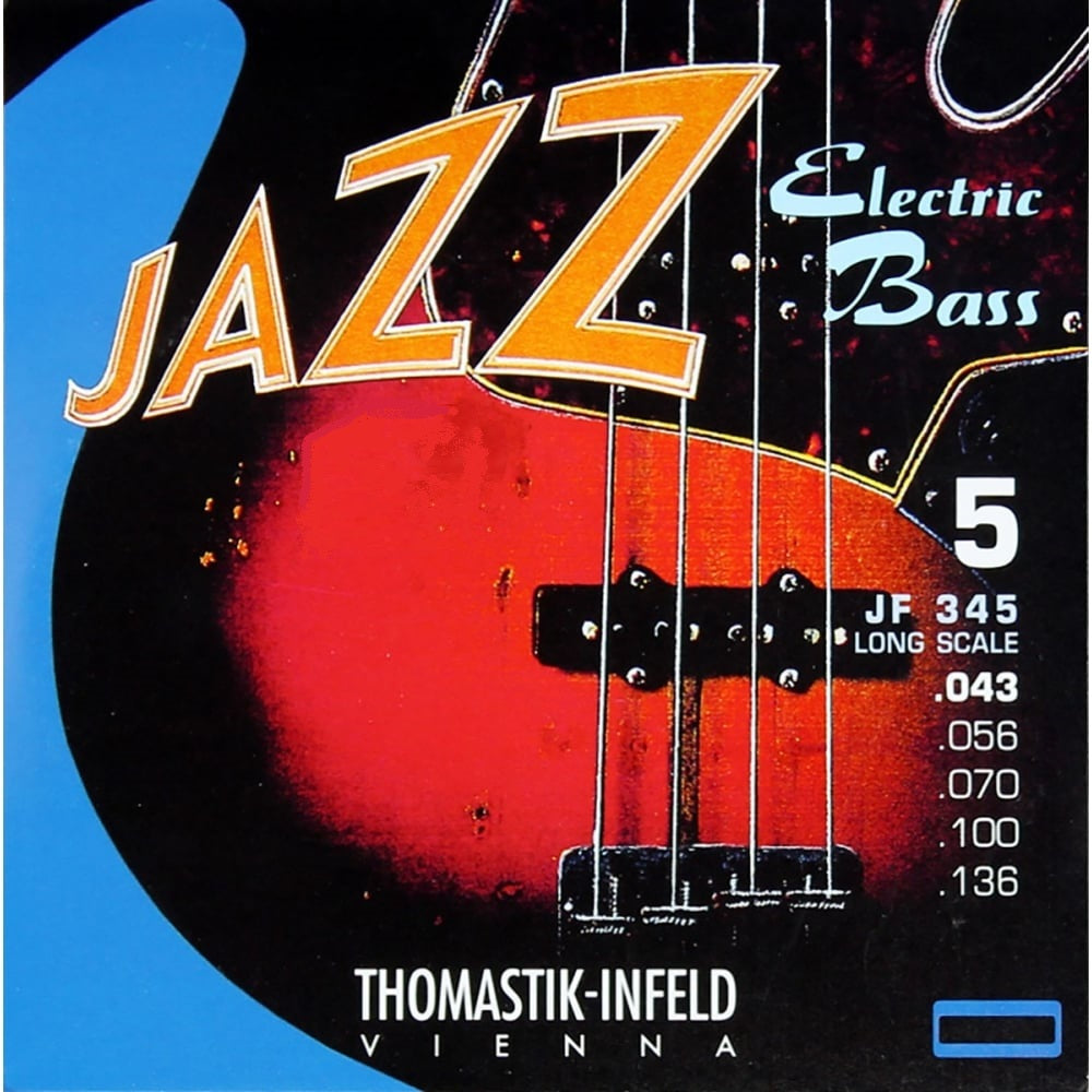 Jazz Round Wound Bass Guitar Strings